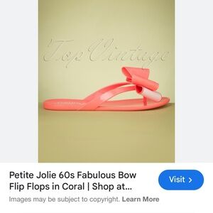 Cute coral sandals